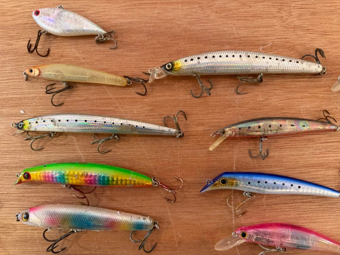ルアー 43個 まとめ売り ミノー系 シーバス等 釣具セット