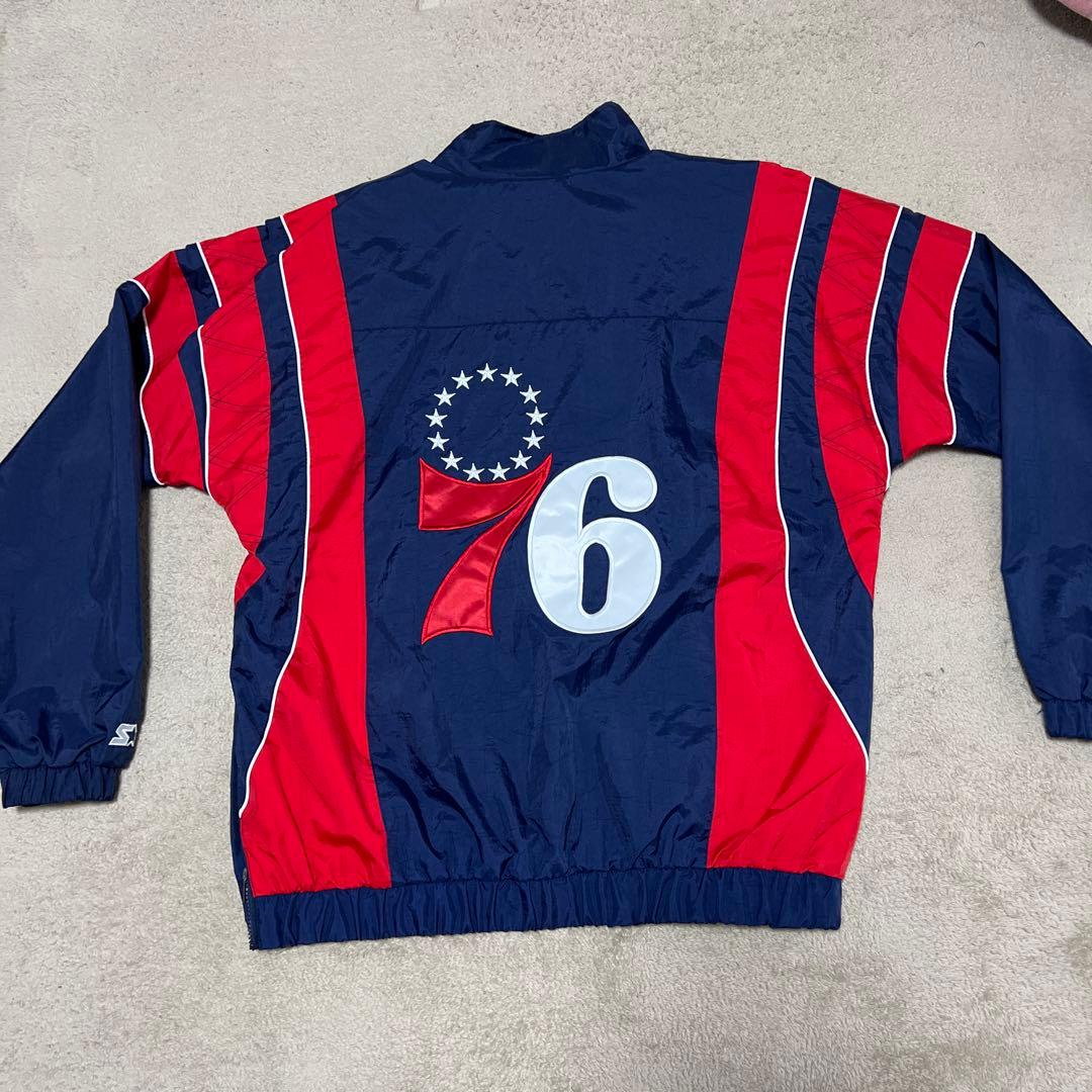 スターター　PHILA 76 プルオーバー　sixers STARTER