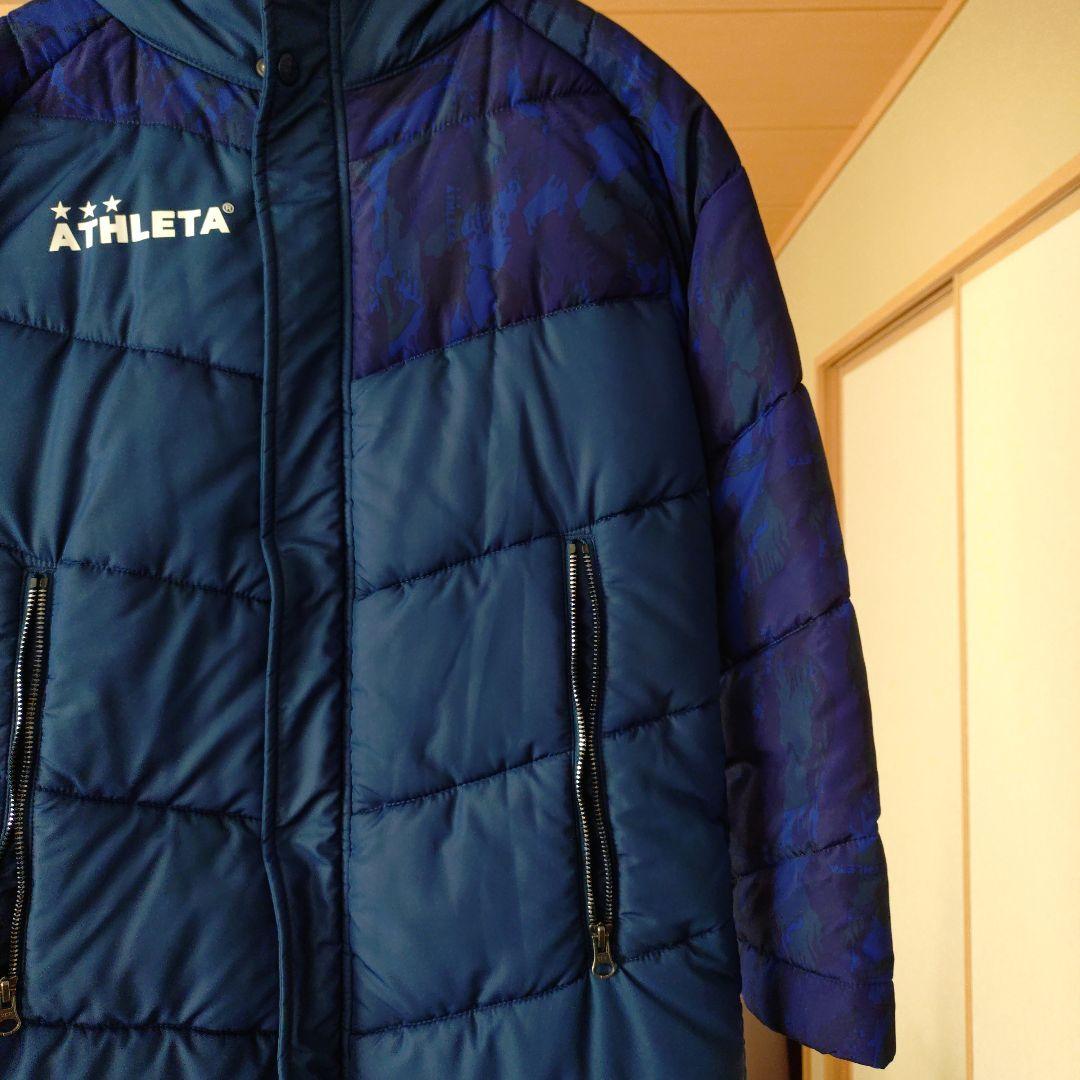 ATHLETA ネイビー ベンチコート　140cm