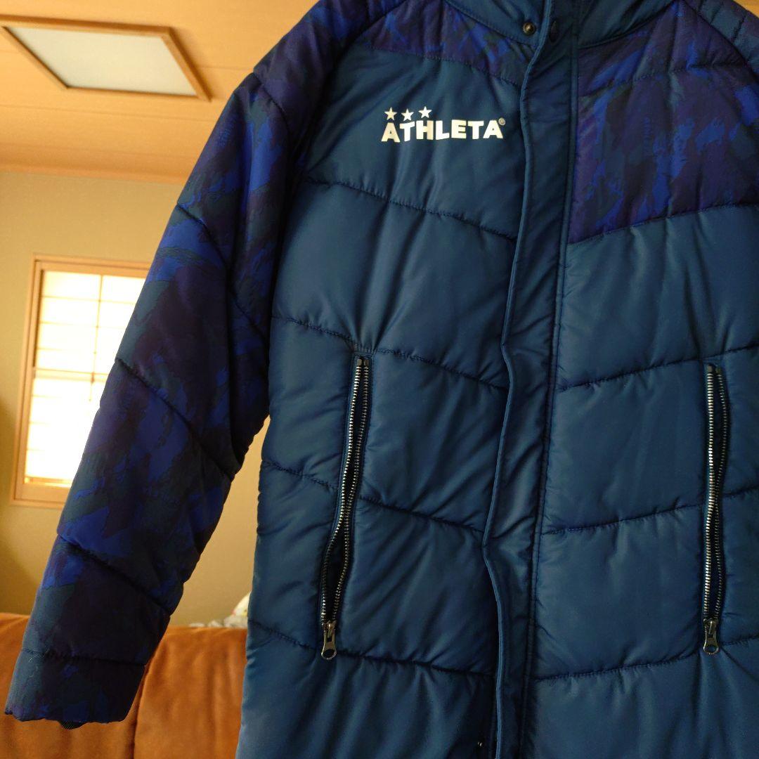 ATHLETA ネイビー ベンチコート　140cm