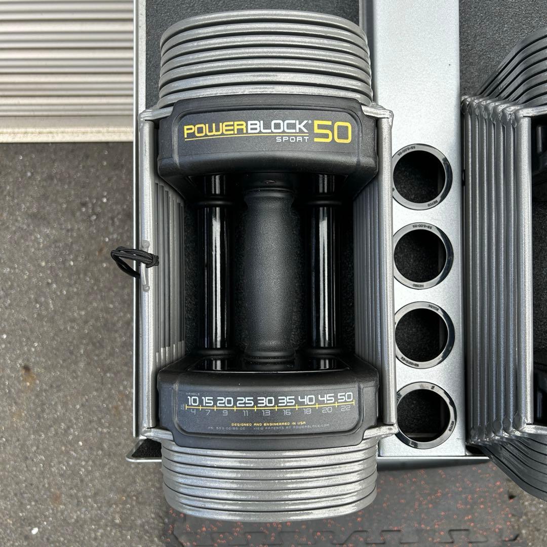 POWERBLOCK パワーブロック SP50 23kgペア コルムスタンド付き
