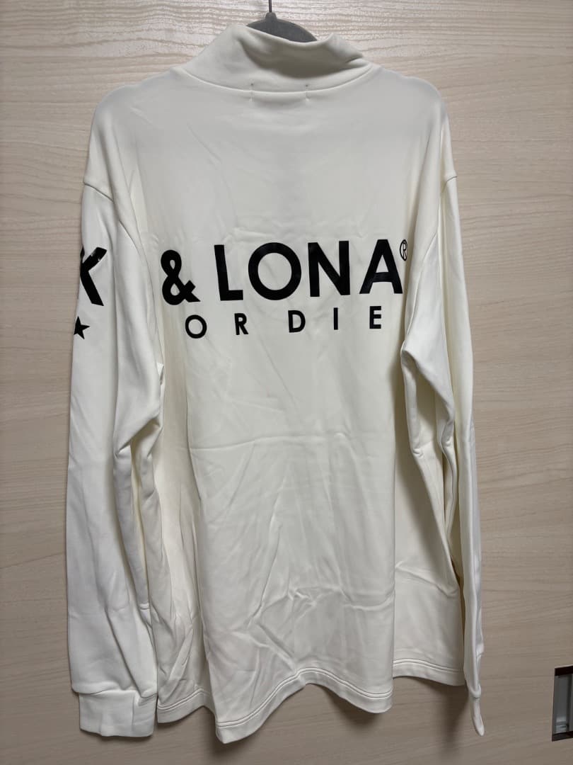 MARK & LONA ホワイト長袖シャツ