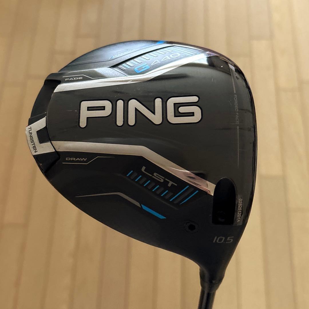 PING G440 LST 10.5 G430純正シャフトS カバー　レンチ付き