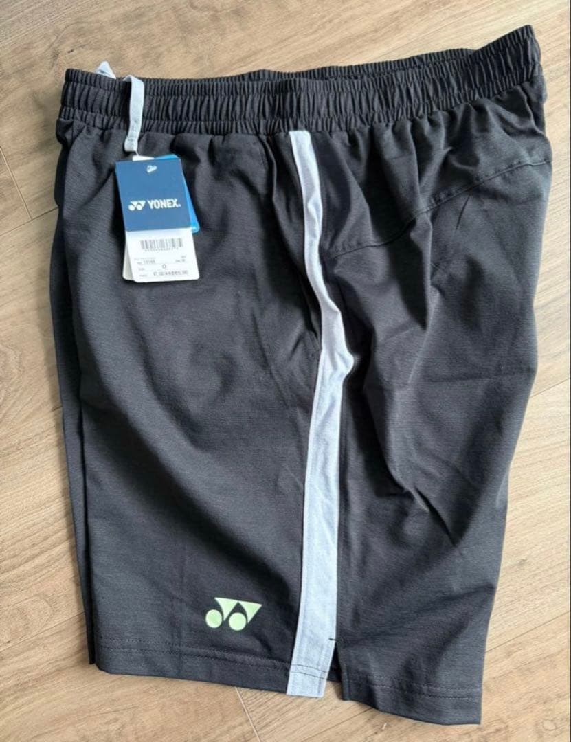ヨネックス　YONEX ニットハーフパンツ　15166 ブラック Oサイズ