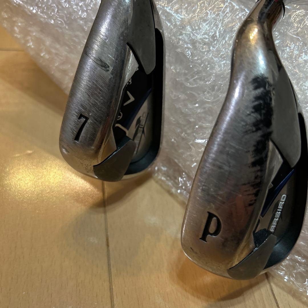 Callaway Warbird アイアンセット 5, 7, 9, P