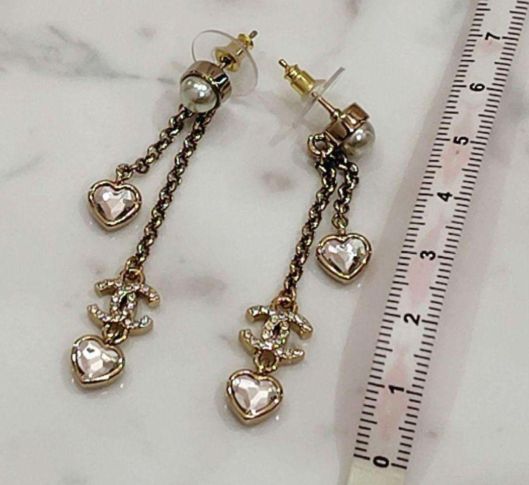 CHANEL♡ハートゴールドピアス♡ノベルティ♡