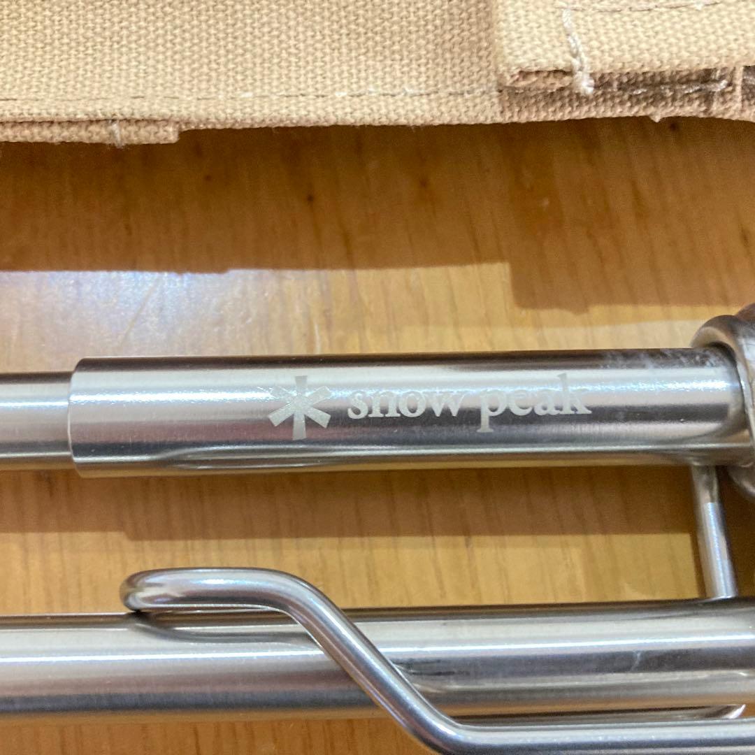 【焚き火セット】スノーピーク火吹き棒　ドベルグ×ポストジェネラル ログキャリー