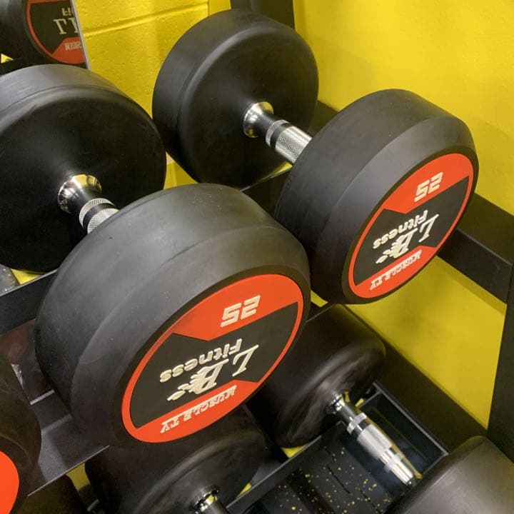 ラバーダンベル　2.5kg5kg7.5kg10kg 各2個