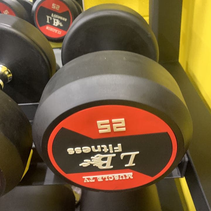ラバーダンベル　2.5kg5kg7.5kg10kg 各2個