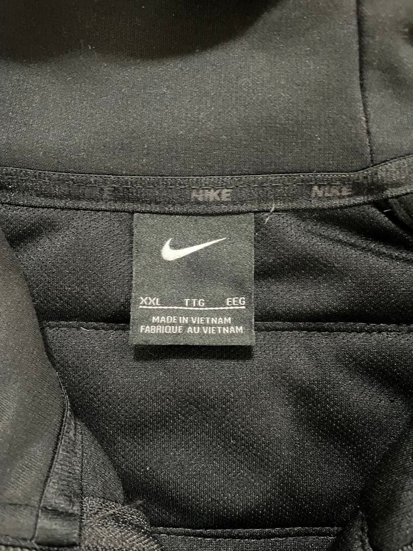 NIKEナイキ 中綿ジャケット パーカー XXL ブラック メンズ ゴルフ普段着