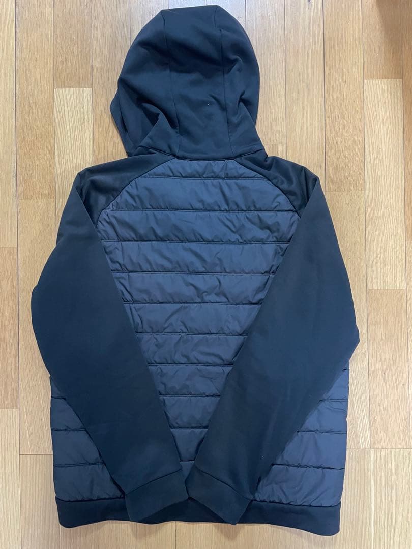 NIKEナイキ 中綿ジャケット パーカー XXL ブラック メンズ ゴルフ普段着