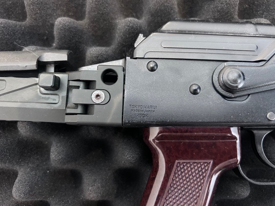 東京マルイ　AKM GBB カスタム　サバゲー　引退品　ガスガン　ガスブロ