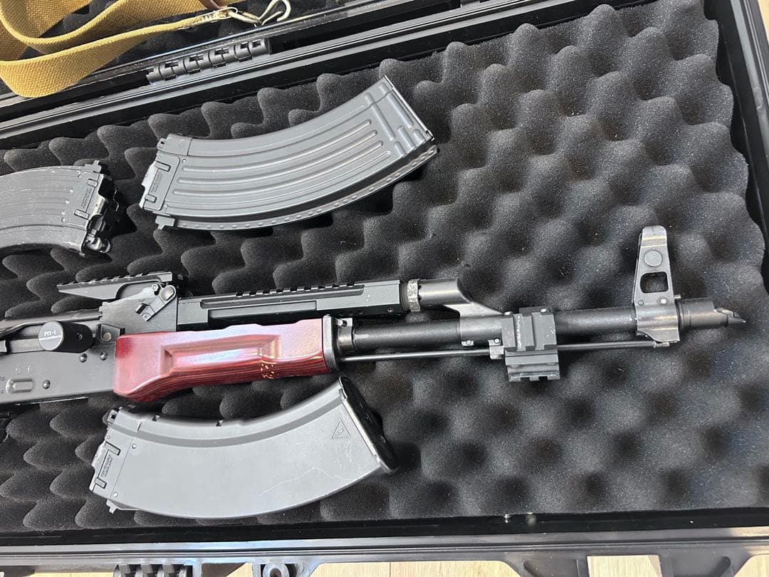 東京マルイ　AKM GBB カスタム　サバゲー　引退品　ガスガン　ガスブロ