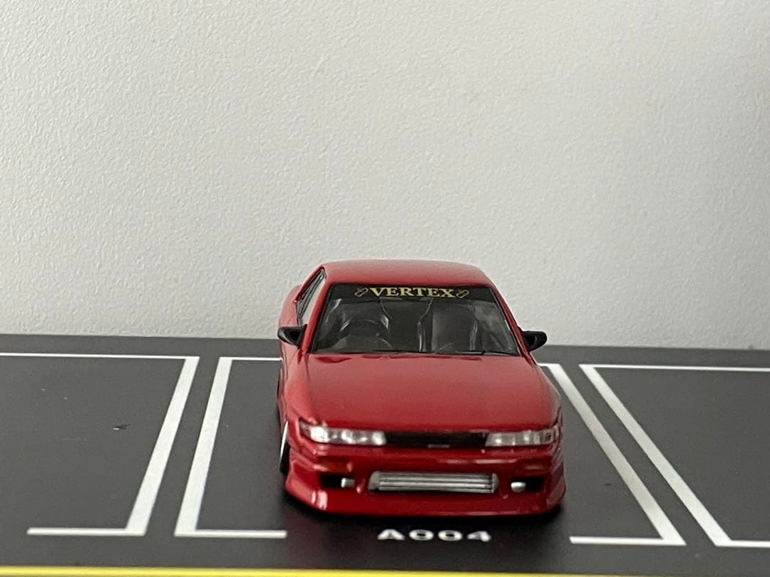 ミニカー TARMAC VERTEX Nissan Silvia S13 1/64