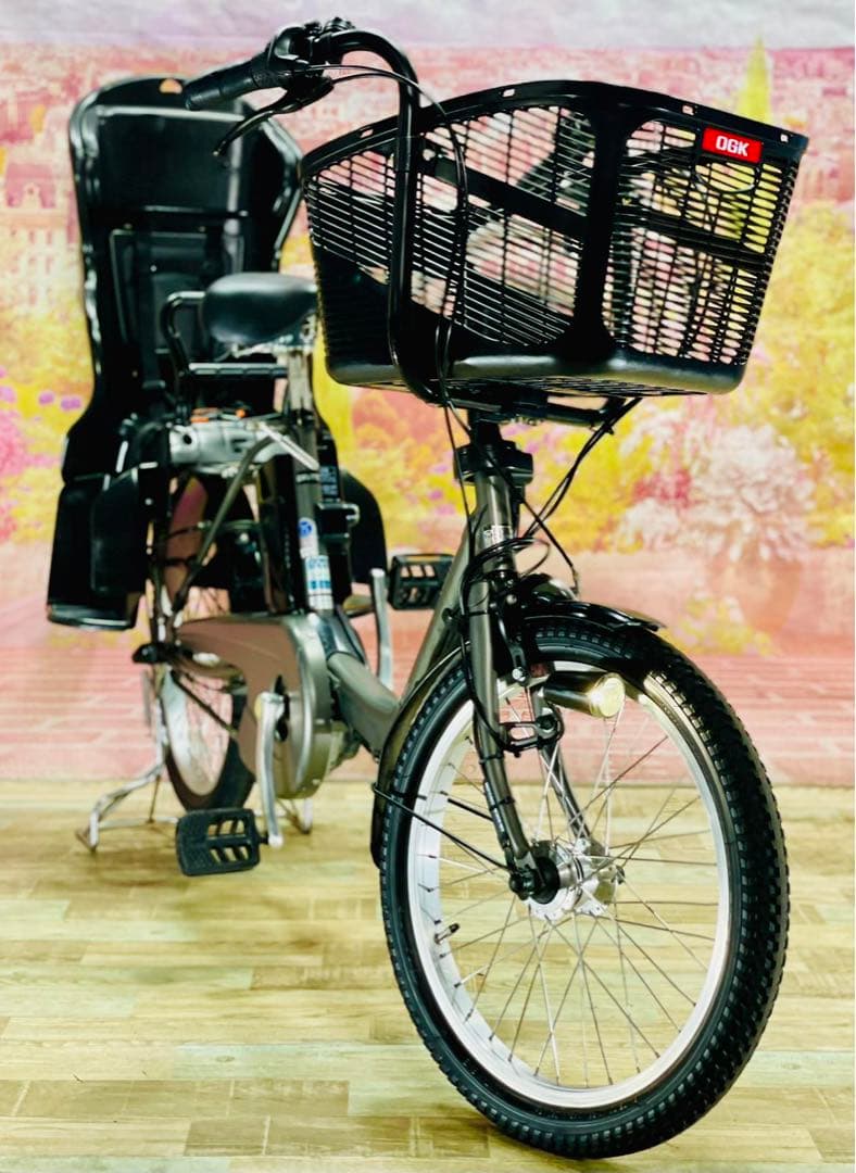 K2627 電動自転車パナソニック ギュット 子供乗せ 20インチ 送料無料