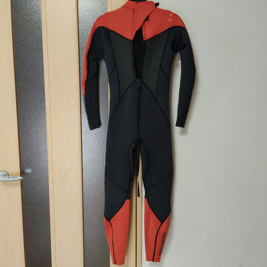 Billabong フルスーツ 赤/黒　150　ジュニア　ボーイズ　12　美品