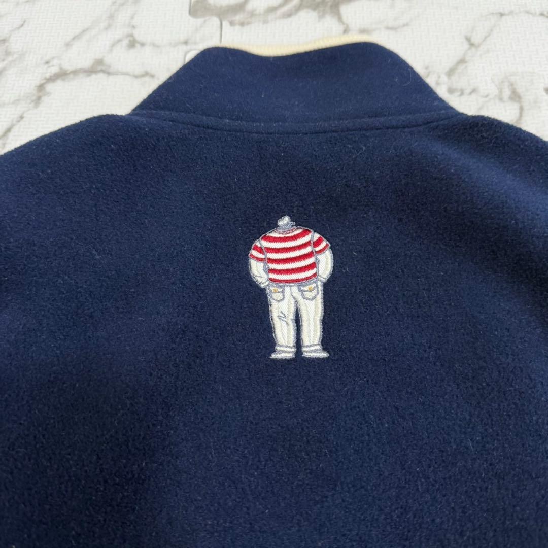 美品✨SINA COVA ベスト フリース　ポリエステル M ロゴ刺繍