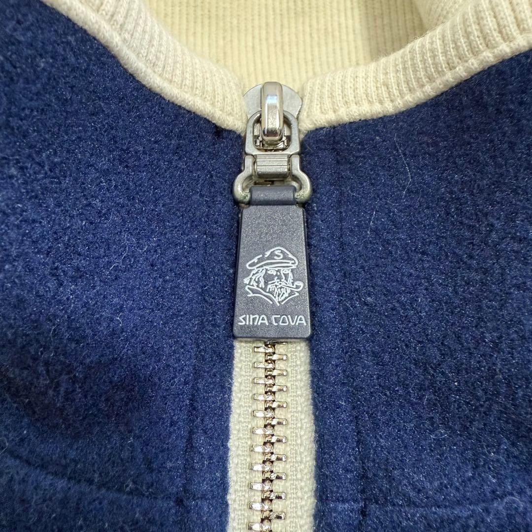 美品✨SINA COVA ベスト フリース　ポリエステル M ロゴ刺繍