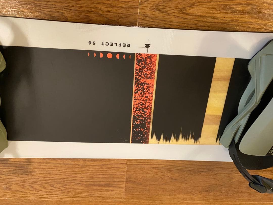 サロモン スノーボード板 Reflect 156cm ビンディング付き