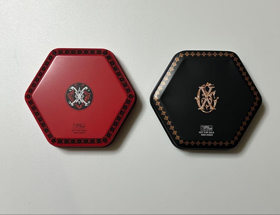 XJAPAN FILM GIGS 赤缶 黒缶 非売品 配布