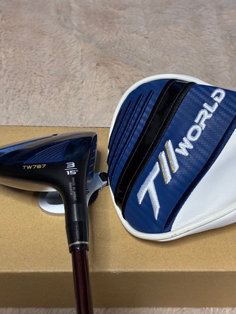 TW767フェアウェイウッド 15度 ヘッドカバー付き