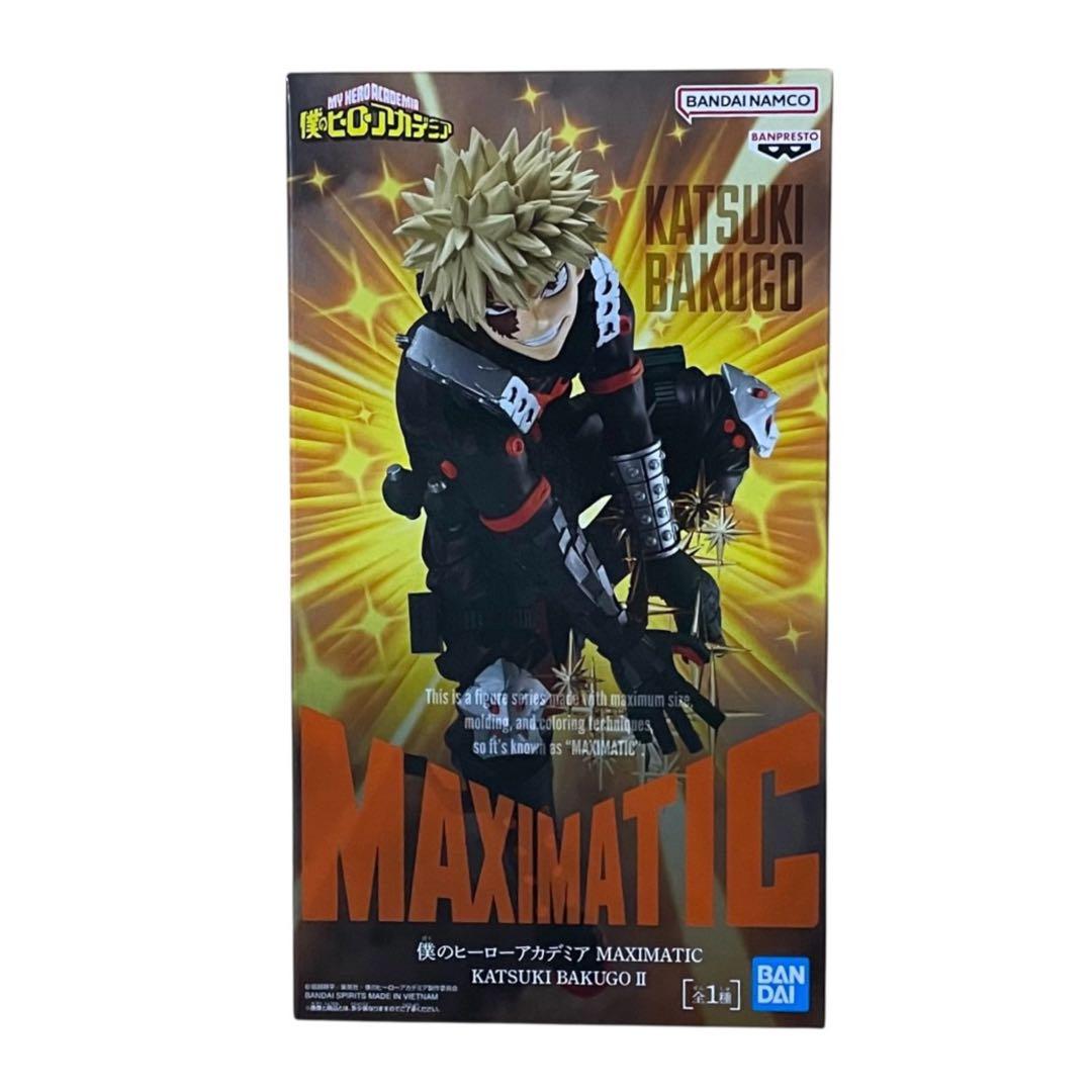 僕のヒーローアカデミア MAXIMATIC 轟焦凍 爆豪勝己 緑谷出久フィギュア