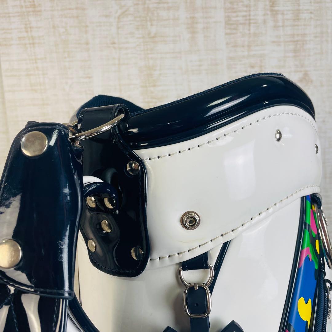 【限定品】Psycho Bunny カモバニー　迷彩エナメル キャディバッグ