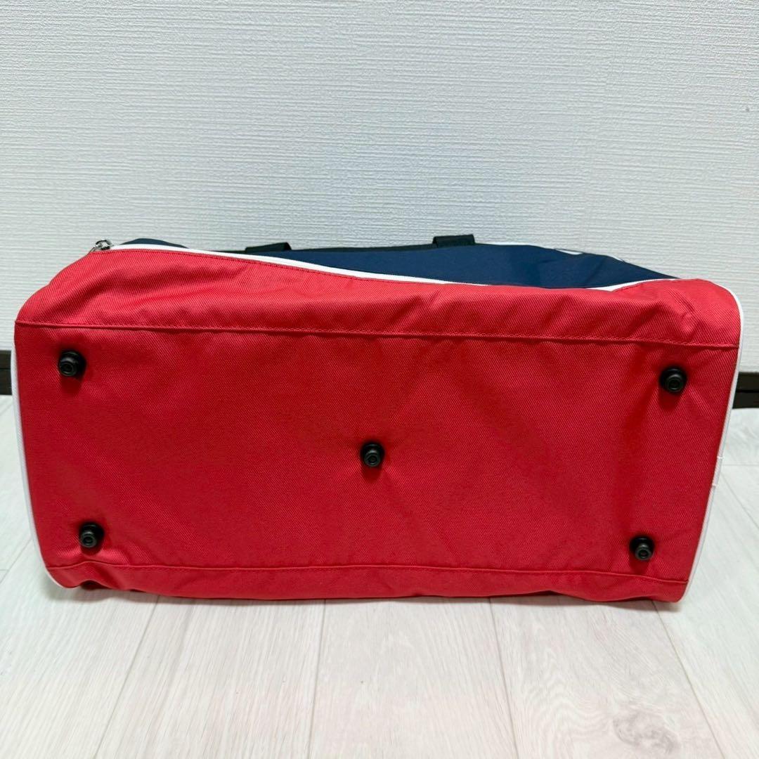 美品 テーラーメイド トゥルーライト ボストンバッグ ネイビー×ホワイト×レッド