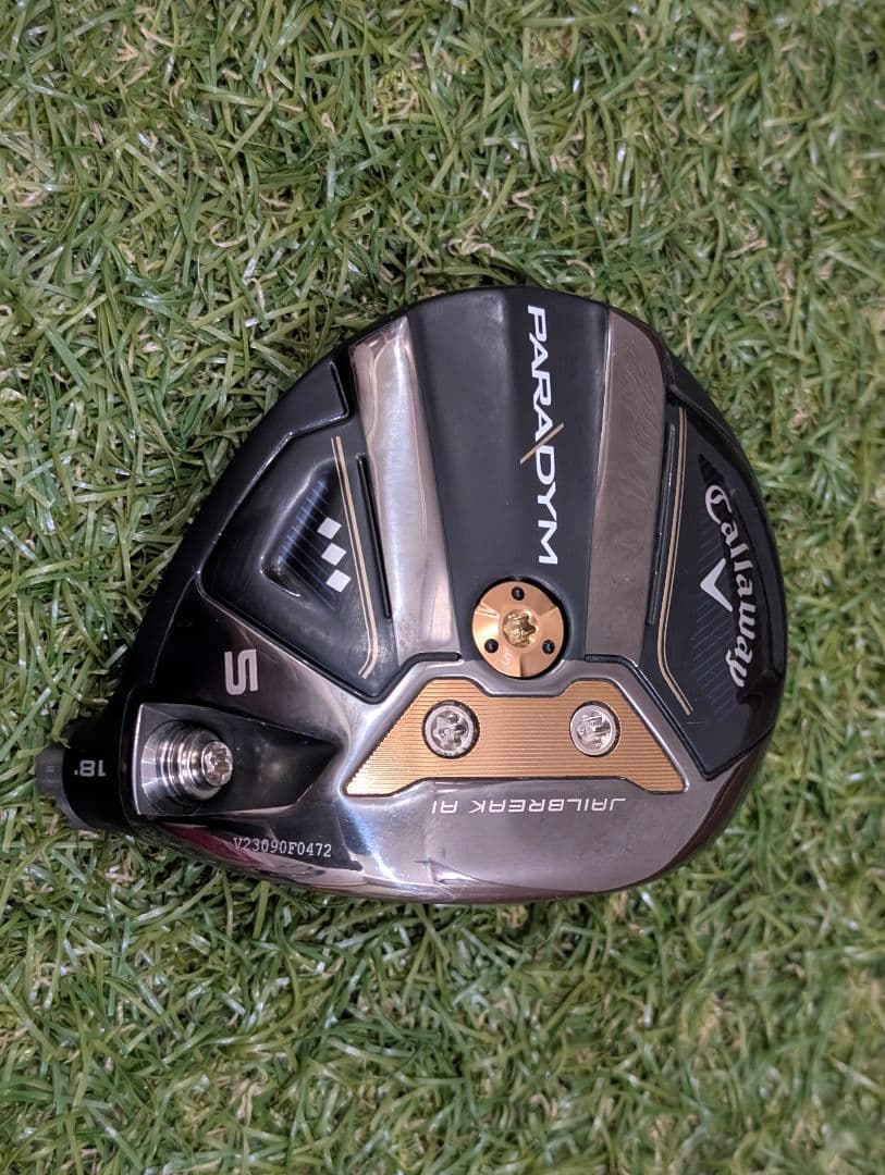 パラダイムトリプルダイヤモンド　フェアウェイウッド　5W　ヘッドのみ