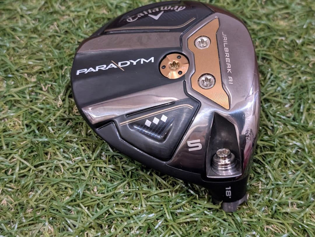 パラダイムトリプルダイヤモンド　フェアウェイウッド　5W　ヘッドのみ