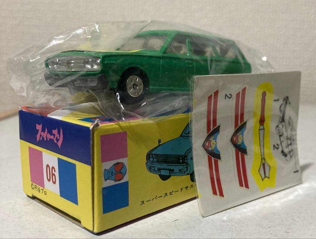 超激レア マスコミトミカ ニッサン セドリックワゴン ファイヤーマン No.06