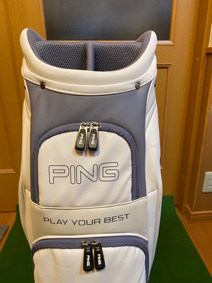 ピン　PING キャディバッグ　フード、ネームプレート新品未使用