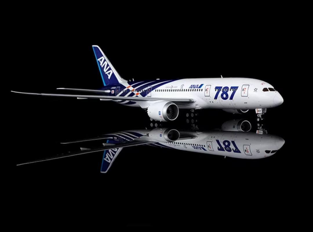 【新品・即納】鯖塗装 ANA B787-8 1/200 JA801A