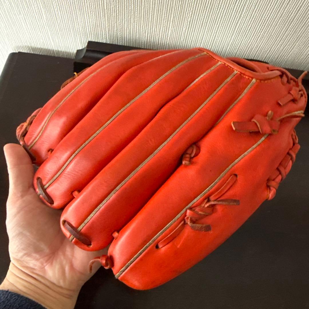 SSK 軟式野球グローブ ディープオレンジLeague Champ