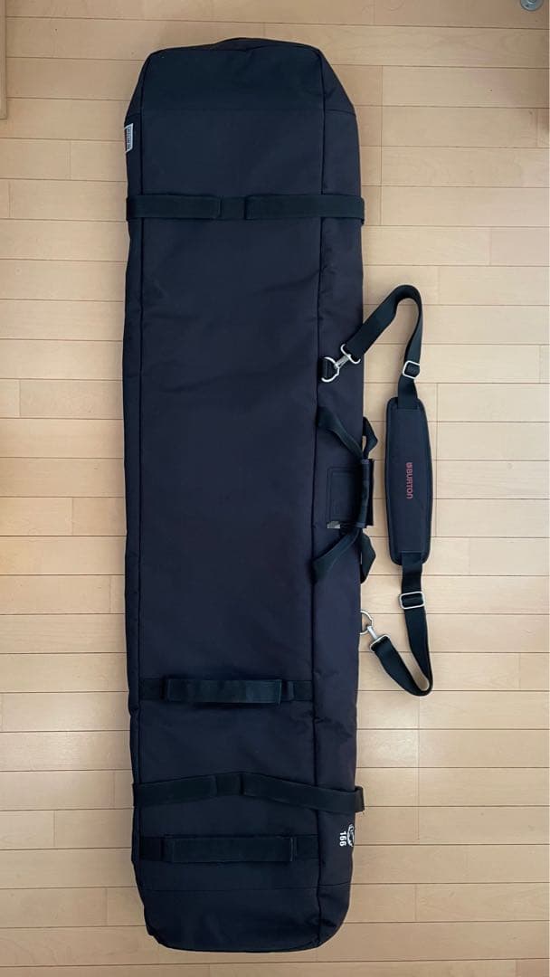 BURTONバートン　スノーボードバッグ　スノーボードケース　ブラック　166
