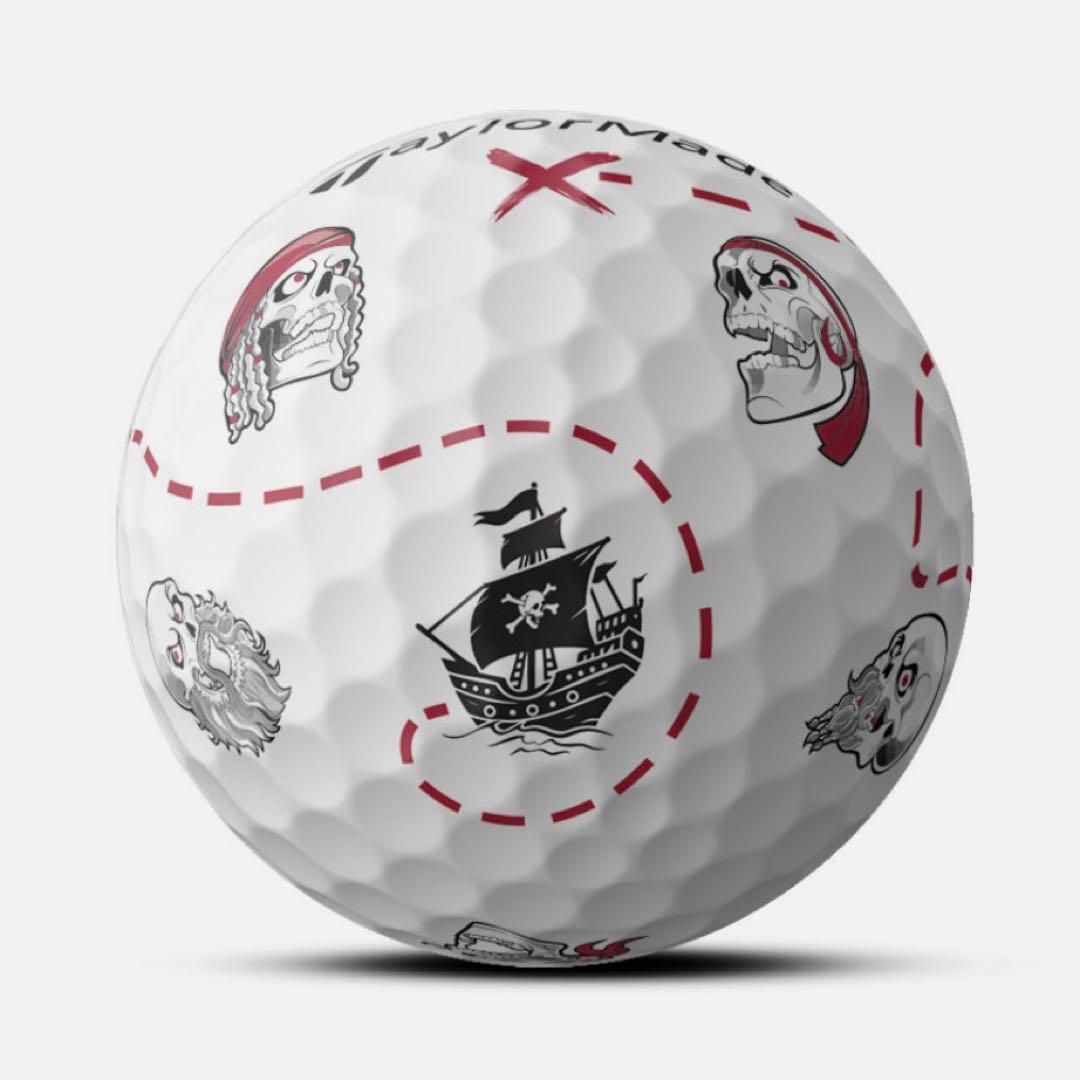 テーラーメイド限定品「TP5X PIX™ PIRATES」ボール　1ダース