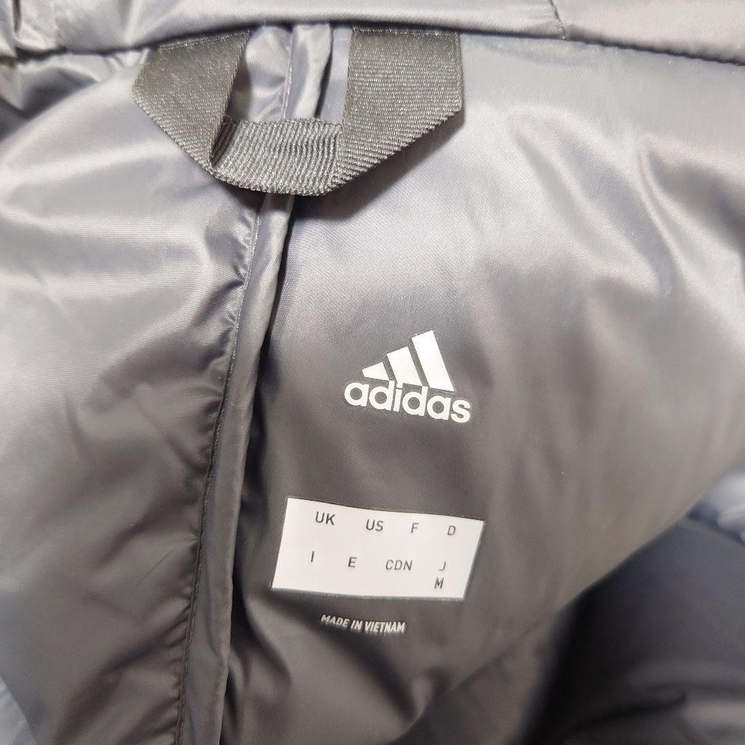 【美品】adidas アディダス ダウンベンチコート レディース　M　ブラック