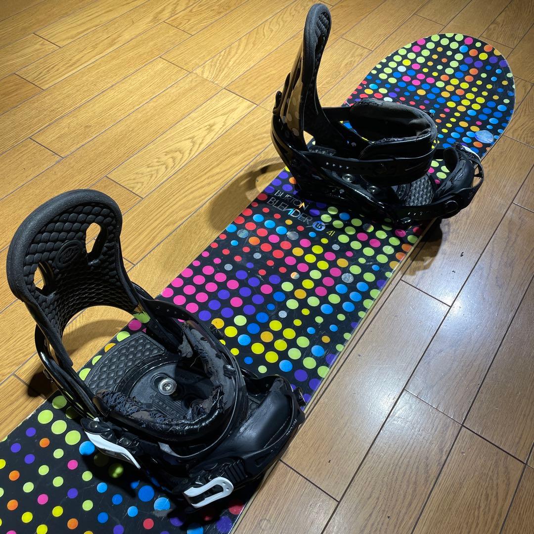 【値下げ】burtonバートンblender141 2点セット　女性初中級向け
