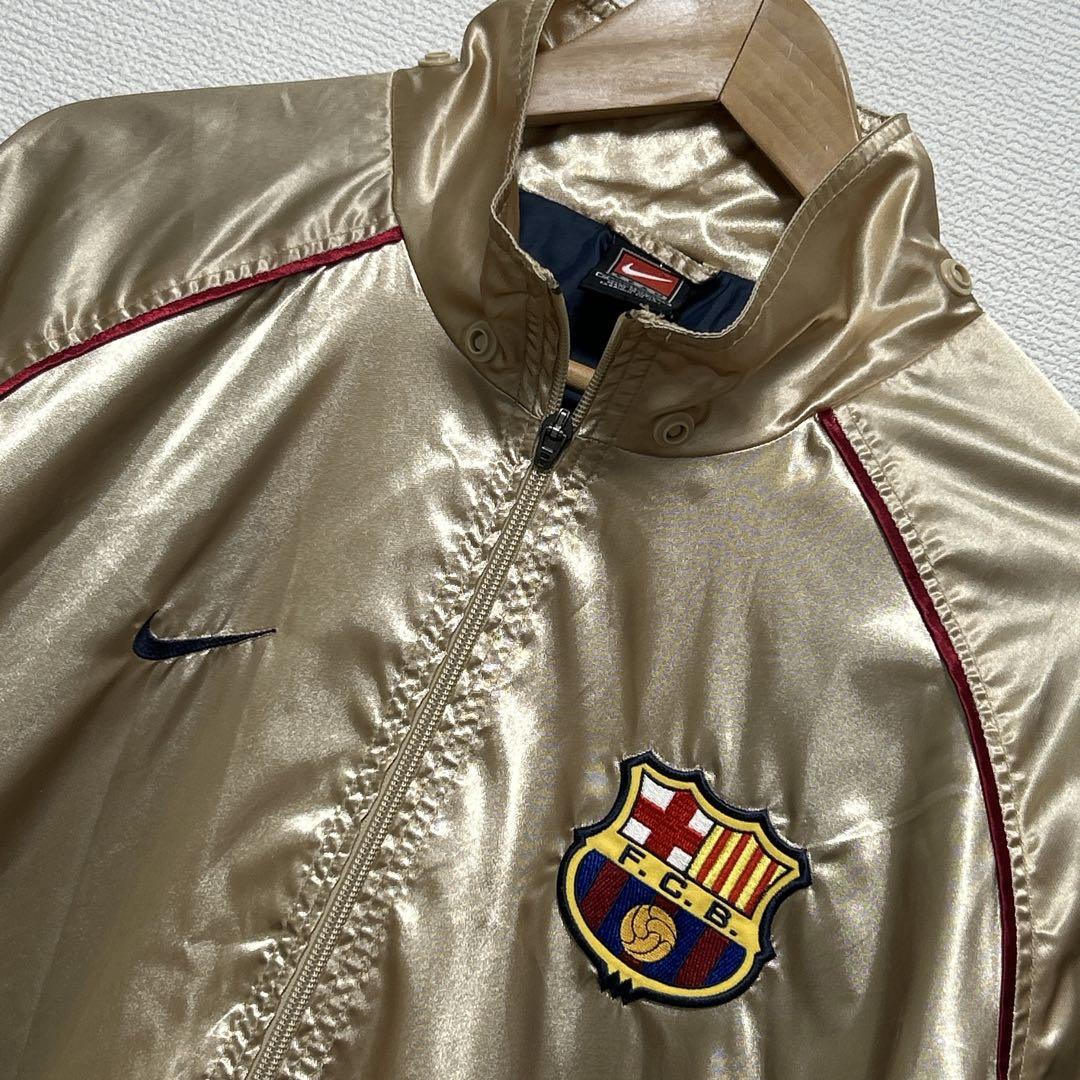 【希少】NIKE F.C.バルセロナ ウィンドブレーカー　サッカー　00s