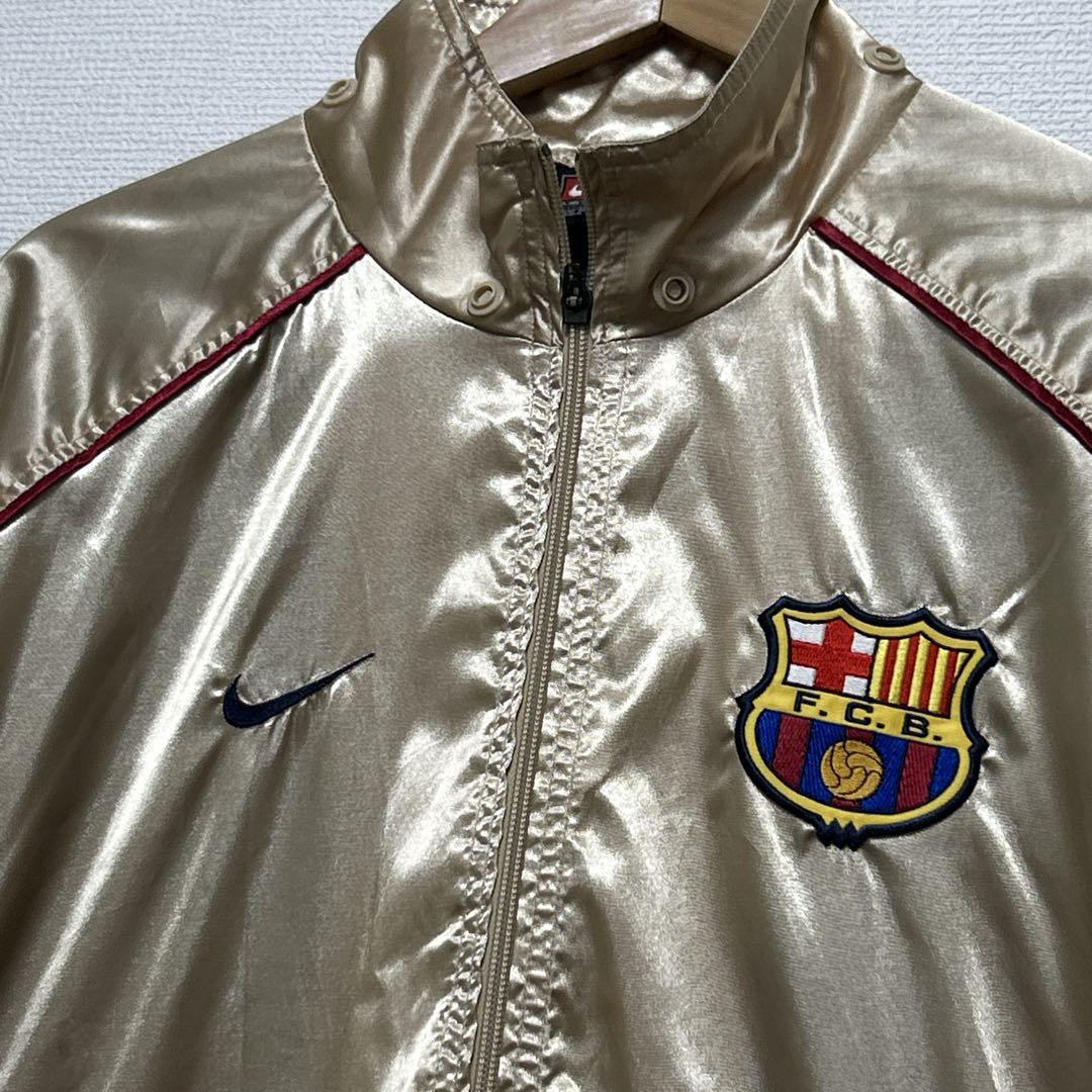 【希少】NIKE F.C.バルセロナ ウィンドブレーカー　サッカー　00s