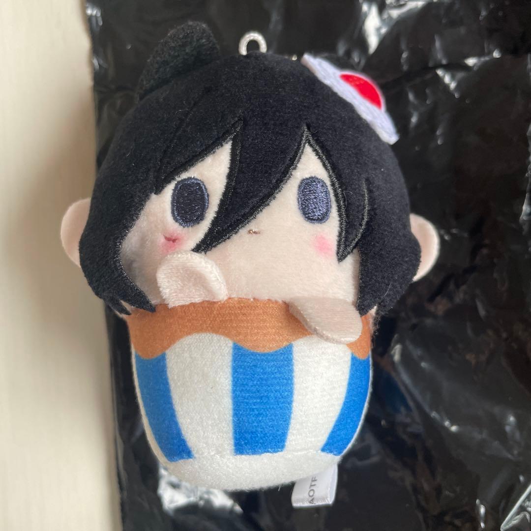 【未使用】進撃の巨人 たぴぬいカップケーキ 全7種 リヴァイ エレン ハンジ 他