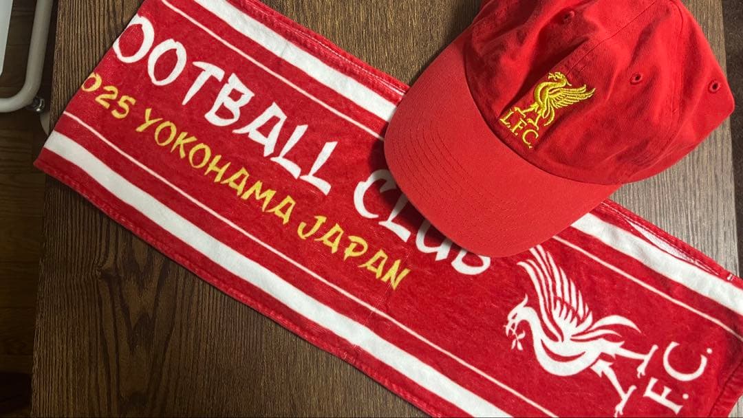 LIVERPOOL FC （リヴァプール）タオル 横浜ツアー2025