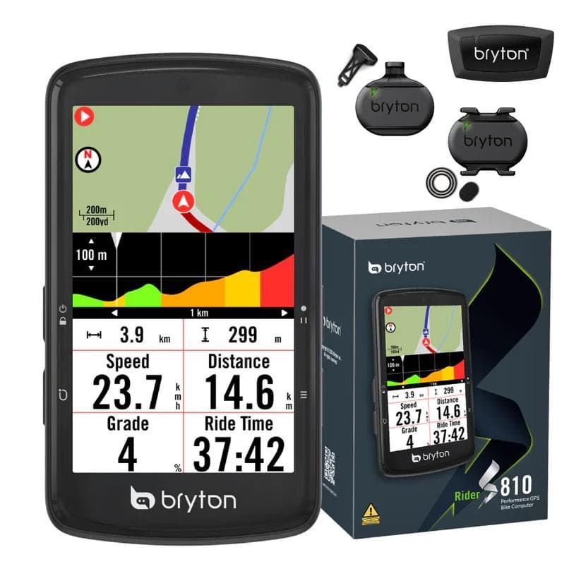 ブライトン Rider S810T（日本語対応）GPS サイクルコンピューター