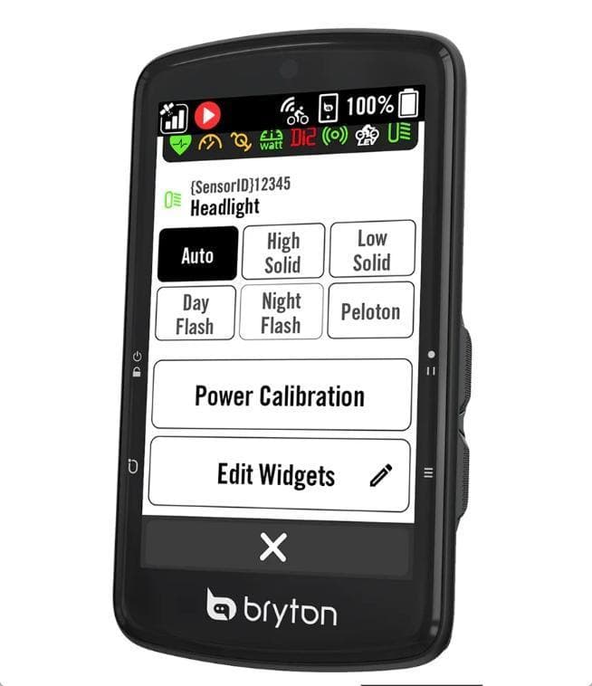 ブライトン Rider S810T（日本語対応）GPS サイクルコンピューター