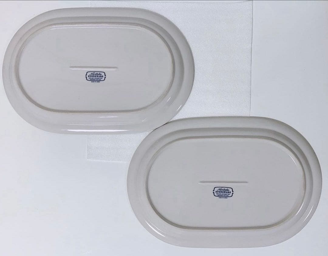Noritake STONEWARE オーバル 大プレート 　36cm