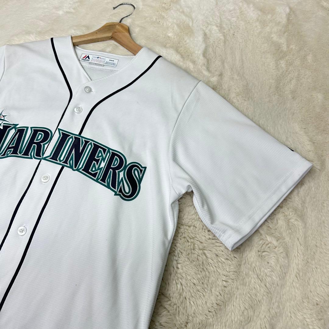 美品✨マジェスティック製マリナーズ菊池雄星ユニフォーム！ＷＢＣ応援にも最適な一枚