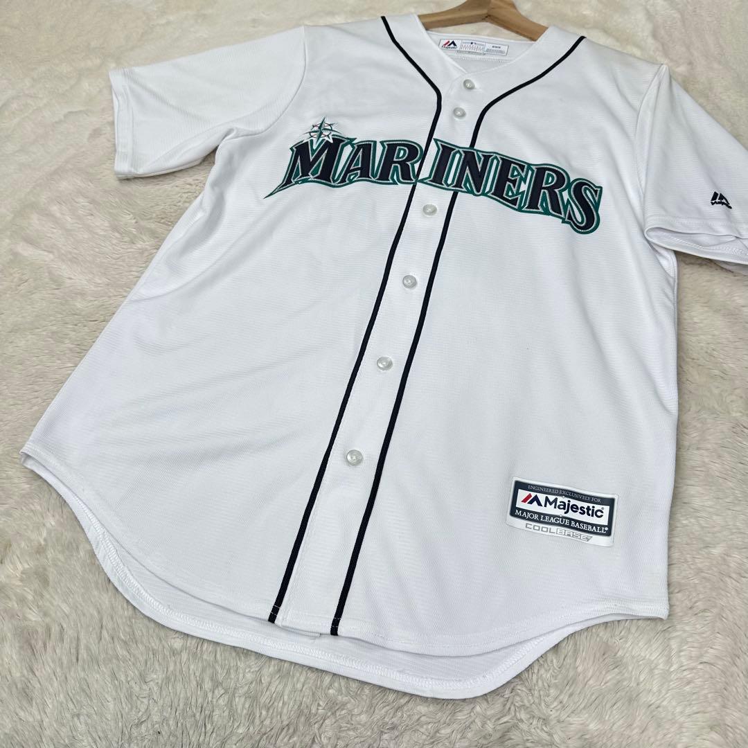 美品✨マジェスティック製マリナーズ菊池雄星ユニフォーム！ＷＢＣ応援にも最適な一枚