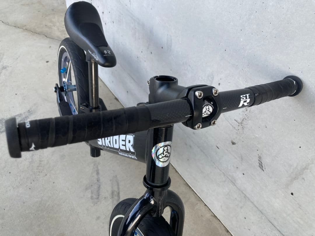 STRIDER ストライダープロ　アルミ製　ブラック　カーボンハンドル