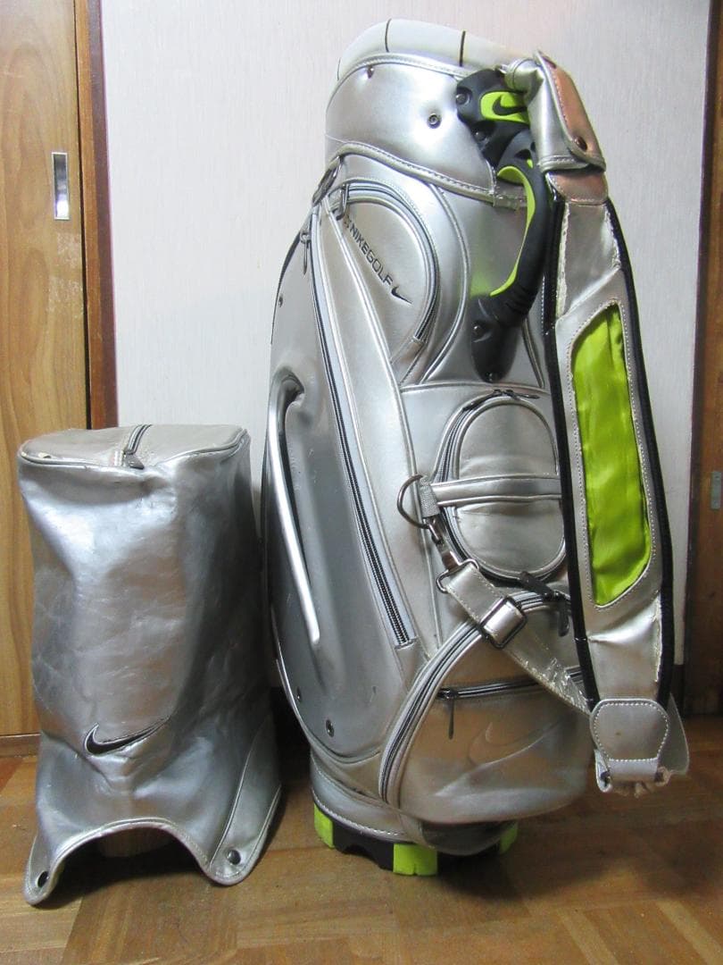 ★☆★ナイキ★NIKE GOLF★3点式★ゴルフバック★シルバー★☆★