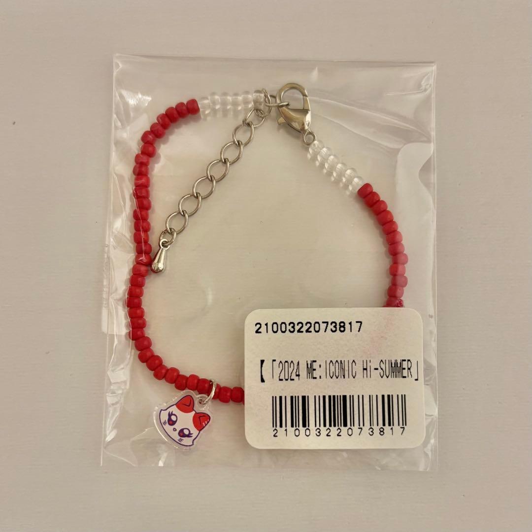 【新品】ME:I 石井蘭 RA:ME クリアポーチ ブレスレット